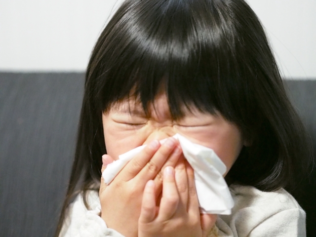 子供,鼻水,止まらない,原因,対処法