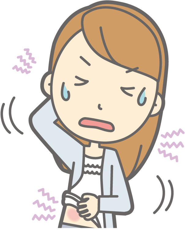 全身,かゆみ,湿疹,原因,ストレス